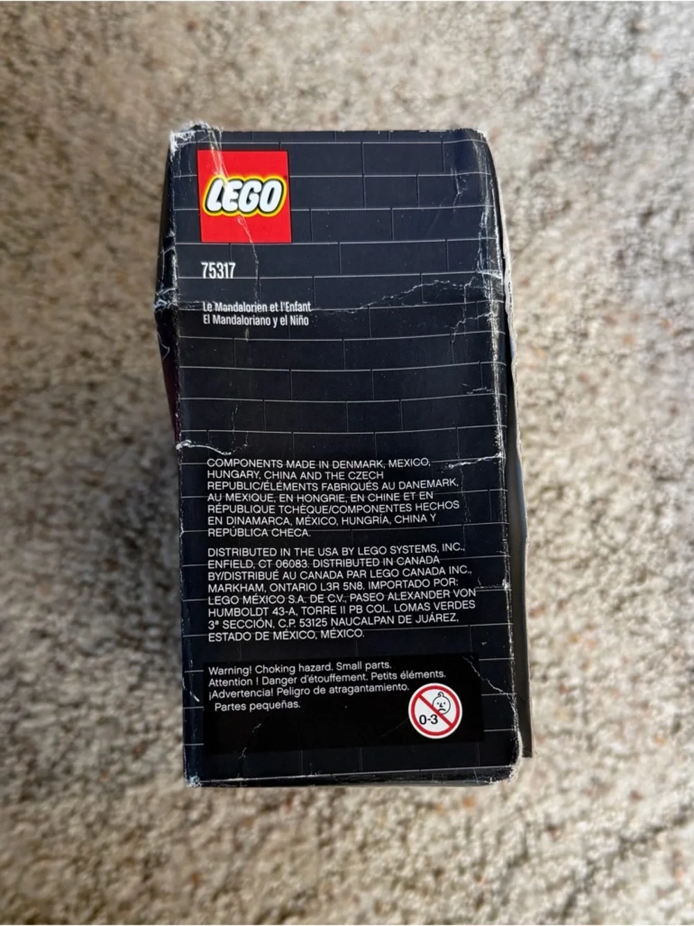 NIB LEGO BrickHeadz Star Wars The Mandalorian & The Child Box Set